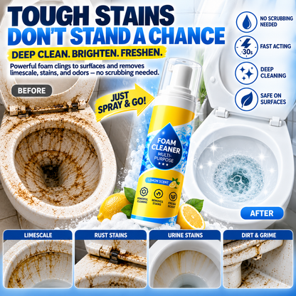 🎯 Your exclusive cleaning deal is unlocked! Today only: get an extra 50% OFF — grab your Powerful Enzyme Foam Cleaner before this offer ends! ✅