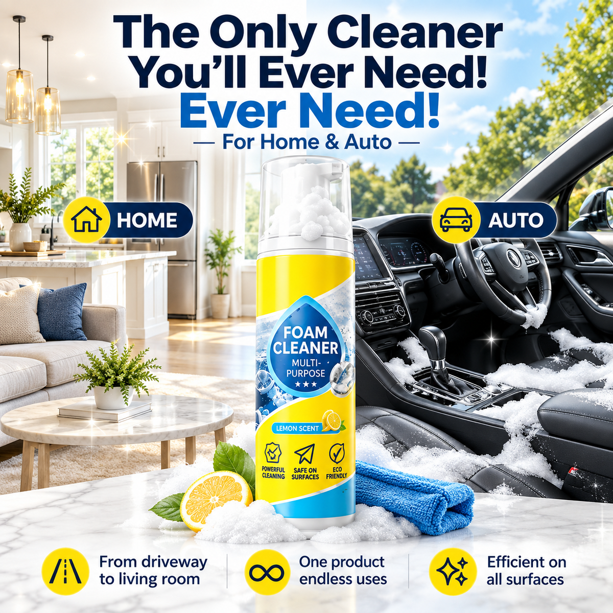 🎯 Your exclusive cleaning deal is unlocked! Today only: get an extra 50% OFF — grab your Powerful Enzyme Foam Cleaner before this offer ends! ✅