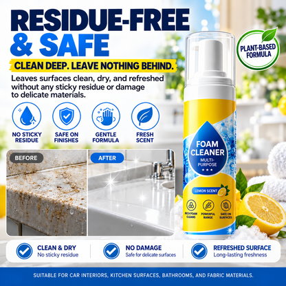 🎯 Your exclusive cleaning deal is unlocked! Today only: get an extra 50% OFF — grab your Powerful Enzyme Foam Cleaner before this offer ends! ✅